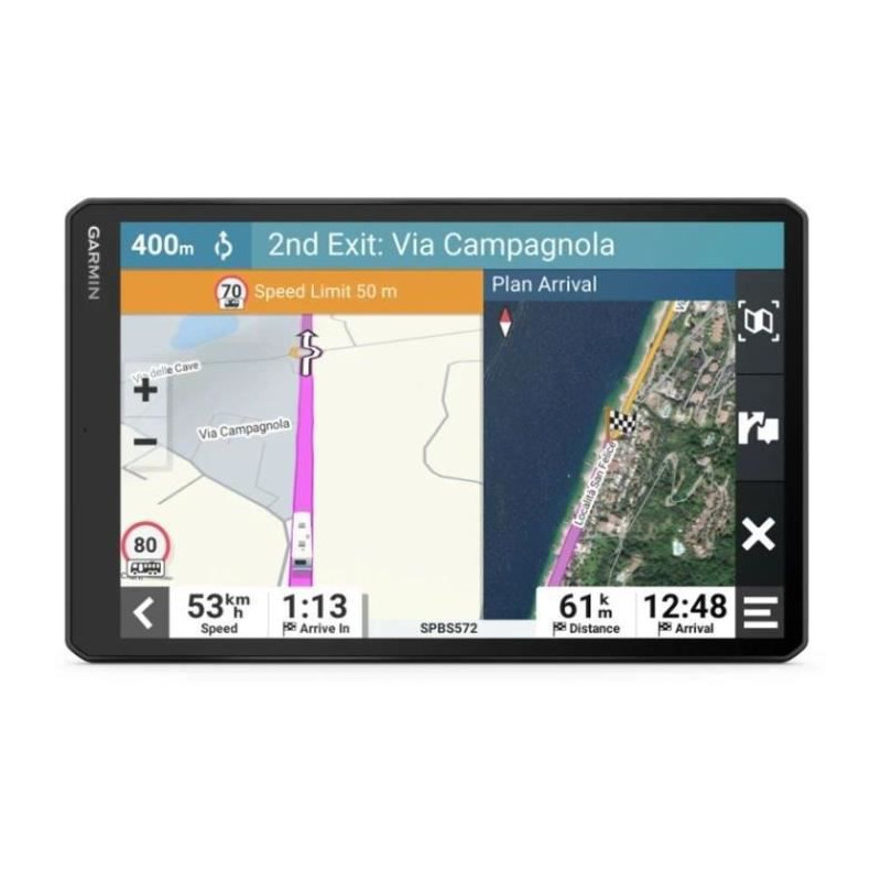 GPS - GARMIN - Camper 1095 - Écran 10 - Double orientation