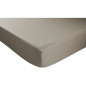 DRAP HOUSSE DODO - ANTIBACTERIENS - TAUPE - 160X2000 cm - Bonnet 32 cm