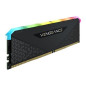 Mémoire RAM - CORSAIR - Vengeance RGB RS DDR4 - 16GB 1x16GB DIMM - Unbuffered - 3600 MHz - 1.35V - Noir (CMG16GX4M1D3600C)