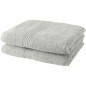 Lot de 2 serviettes de toilette TODAY 50x90 cm 100% Coton - Craie