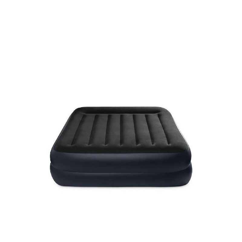 Matelas gonflable 2 personnes 64124ND INTEX - Matelas d'appoint avec gonflage électrique - PILLOW REST RAISED