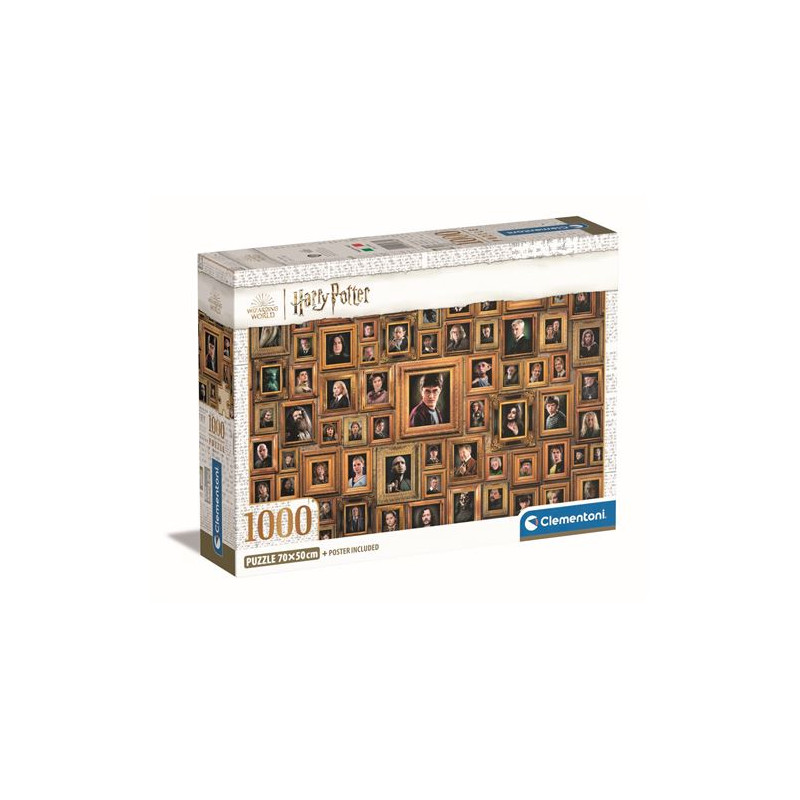 Puzzle Compact Clementoni Impossible Harry Potter 1000 pièces