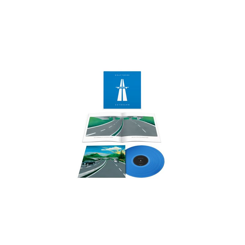 Autobahn Edition Limitée Vinyle Translucide Bleu