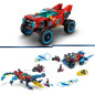 LEGO DREAMZzz 71458 La Voiture Crocodile, Jouet de Voiture 2-en-1, un Monster Truck