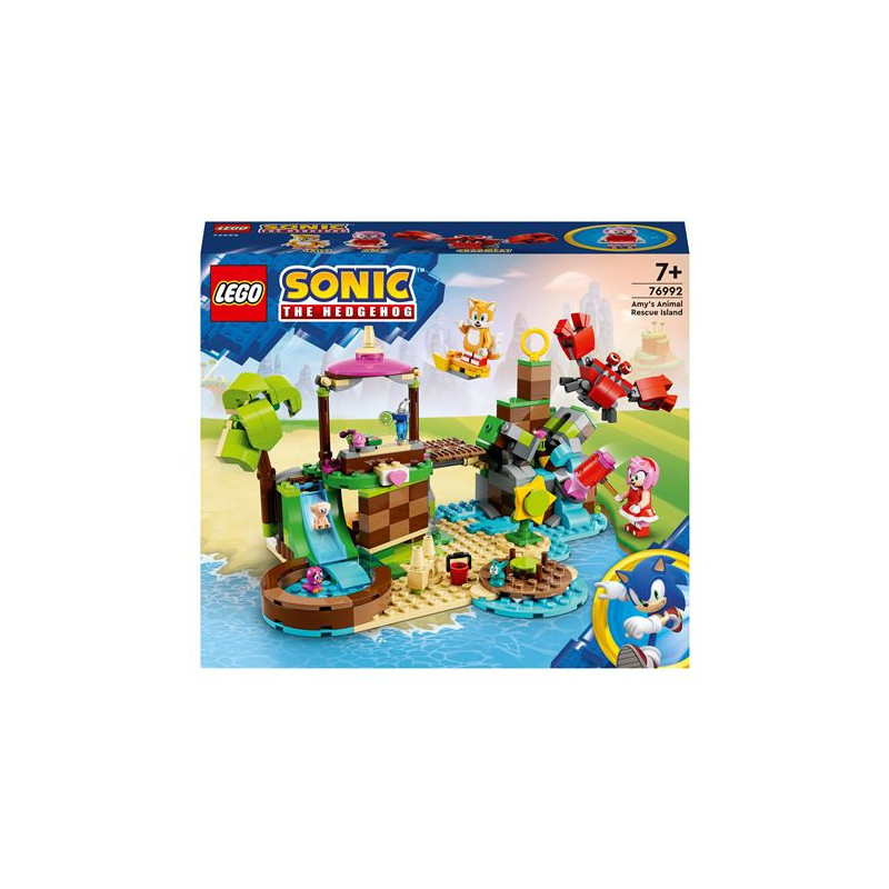 LEGO® Sonic 76992 L île de sauvetage des animaux d Amy