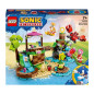 LEGO® Sonic 76992 L île de sauvetage des animaux d Amy