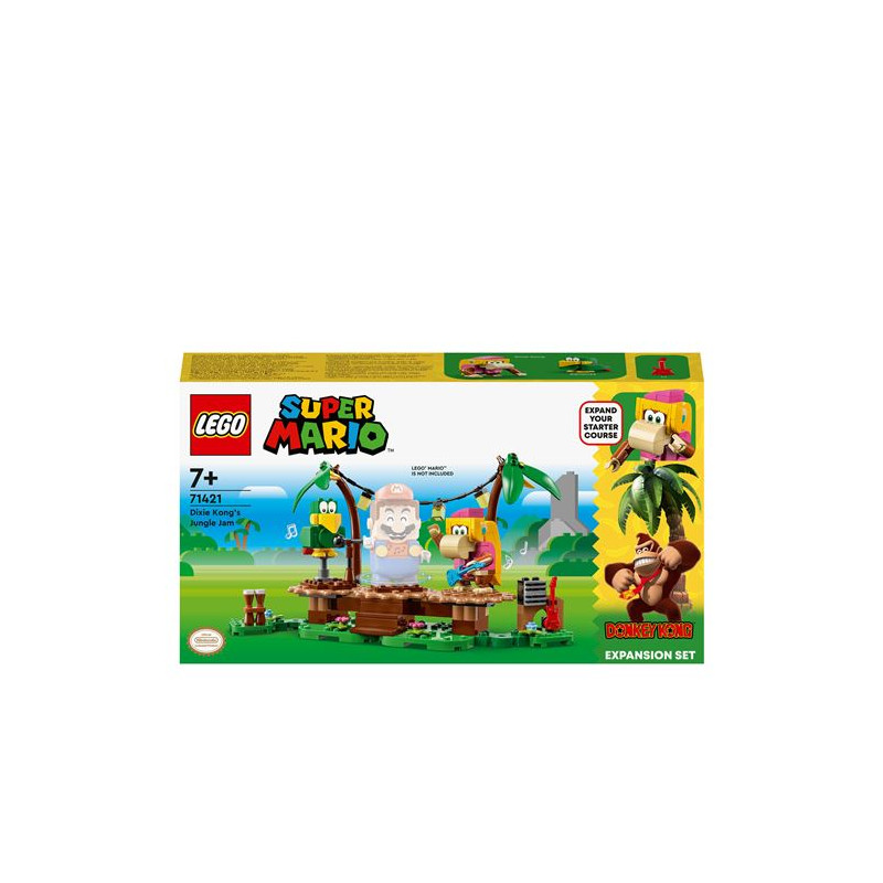 LEGO® Super Mario 71421 Ensemble d extension Concert de Dixie Kong dans la jungle