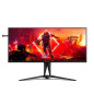 Ecran PC - AOC - AG405UXC - 40 IPS UWQHD 1ms 144Hz HDMI DisplayPort USB-C HP Pivot Réglable en hauteur Freesync Premium HDR 400