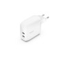 Chargeur pour téléphone mobile Belkin BoostCharge Pro 60 W Blanc