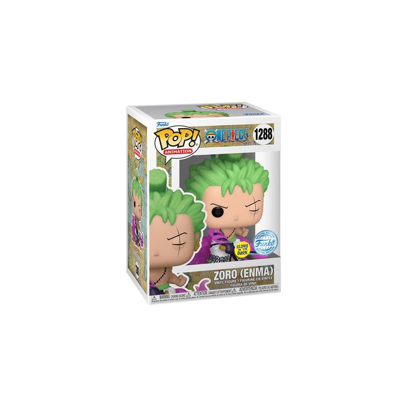 Figurine Funko Pop Animation One piece Zoro with Enma