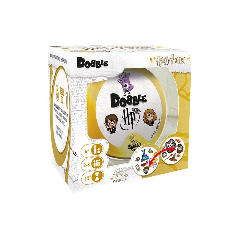 Jeu de cartes Asmodee Dobble Harry Potter