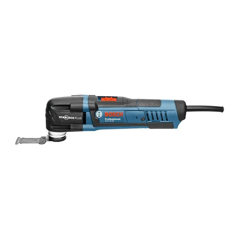 BOSCH Outil multifonctions Starlock plus 300 W GOP30-28 avec 1 lame bois et métal