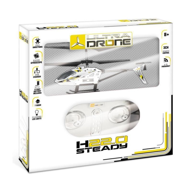 MONDO SPA Hélicoptere radiocommandé Steady - 22 cm