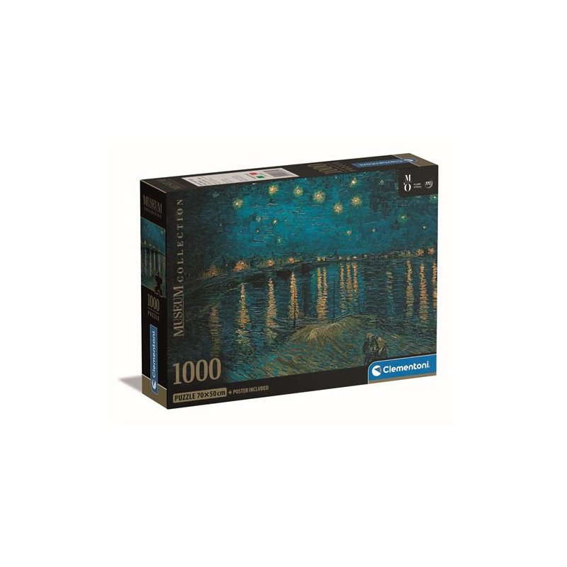 Puzzle 1000 pièces Clementoni Orsay Van Gogh