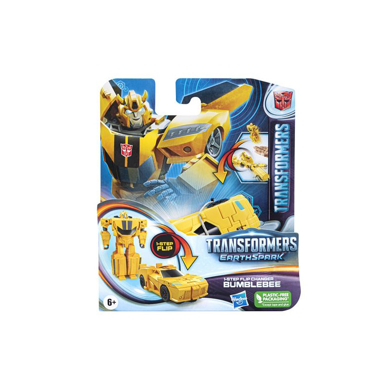 Figurine Transformers EarthSpark 1 Step Flip Changer Modèle aléatoire