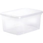 EDA PLASTIQUE Boîte de rangement Funny Box 8 L - Naturel - 31 x 23,4 x 15,4 cm