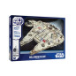 Puzzle 3D 4D Build Faucon Millenium Star Wars