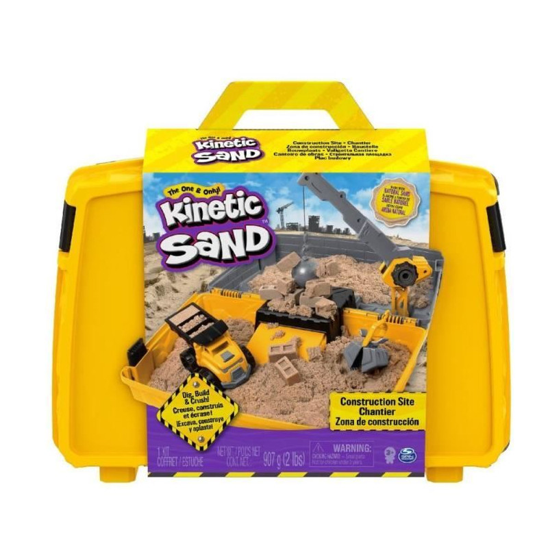 Kinetic Sand - Malette De Construction 907 G