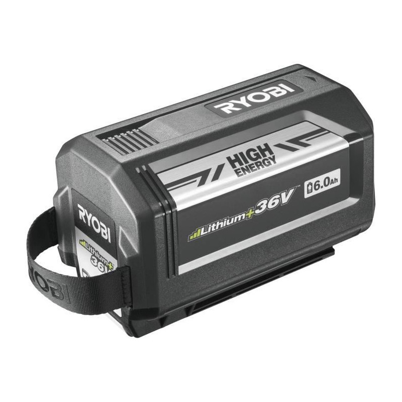 1 batterie lithium+ 36V - 6,0 Ah High Energy RYOBI MAXPOWER - gestion individuelle de charge/décharge des cellules / énergie r