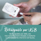 TOMME TIPPEE, Peluche veilleuse de luxe avec CrySensor, 6 sons apaisants, USB, lavable en machine, Ollie la Chouette