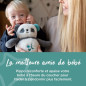 TOMME TIPPEE, Peluche veilleuse de luxe avec CrySensor, 6 sons apaisants, USB, lavable en machine, Pippo le Panda