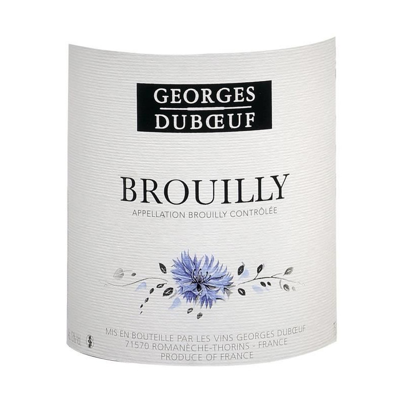 Georges Duboeuf Brouilly - Vin rouge de Beaujolais