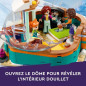 LEGO Friends 41760 Les Vacances en Igloo, Jouets d'Hiver avec Chiens de Traîneau, Mini-Poupées, pour Enfants Des 8 Ans