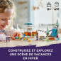 LEGO Friends 41760 Les Vacances en Igloo, Jouets d'Hiver avec Chiens de Traîneau, Mini-Poupées, pour Enfants Des 8 Ans