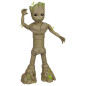 Figurine interactive Groot grandit et danse de 34 cm, jouet de super-héros, Marvel Studios I Am Groot Groove 'N Grow Groot