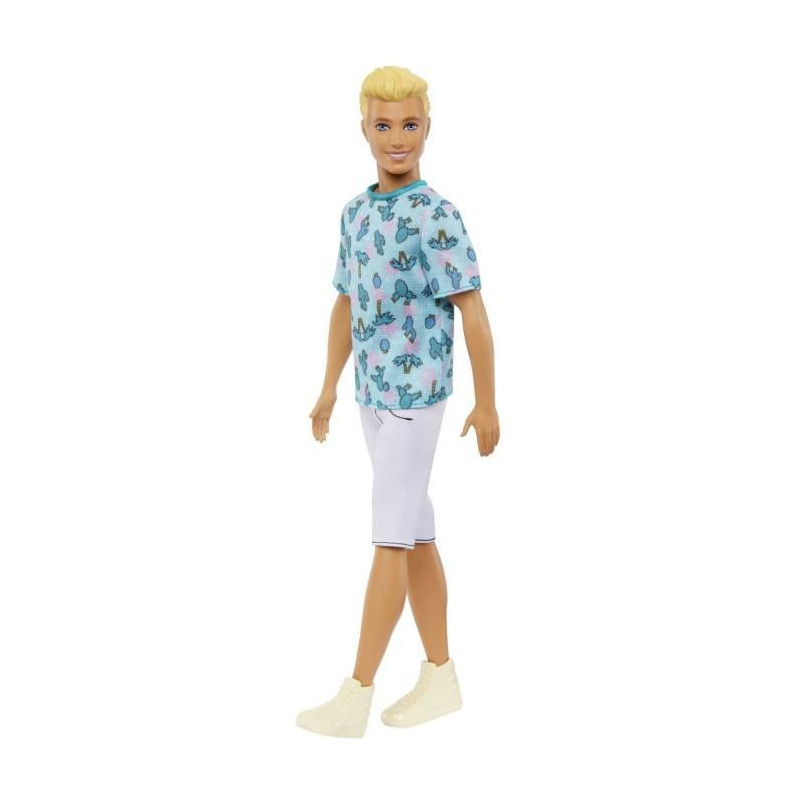 Barbie - Barbie Ken Fashionistas Tenue de sport - Poupée Mannequin - 3 ans et + - BARBIE - HJT10 - POUPEE MANNEQUIN BARBIE