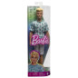 Barbie - Barbie Ken Fashionistas Tenue de sport - Poupée Mannequin - 3 ans et + - BARBIE - HJT10 - POUPEE MANNEQUIN BARBIE