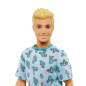 Barbie - Barbie Ken Fashionistas Tenue de sport - Poupée Mannequin - 3 ans et + - BARBIE - HJT10 - POUPEE MANNEQUIN BARBIE