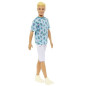 Barbie - Barbie Ken Fashionistas Tenue de sport - Poupée Mannequin - 3 ans et + - BARBIE - HJT10 - POUPEE MANNEQUIN BARBIE