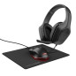 Kit de gaming 3 en 1 Trust GXT 790 Casque gaming + Souris gaming + Tapis de souris Noir