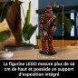 LEGO Star Wars 75371 Chewbacca, Kit de Modélisme Le Retour du Jedi pour Adultes, Figurines de Wookiee avec Arbalete