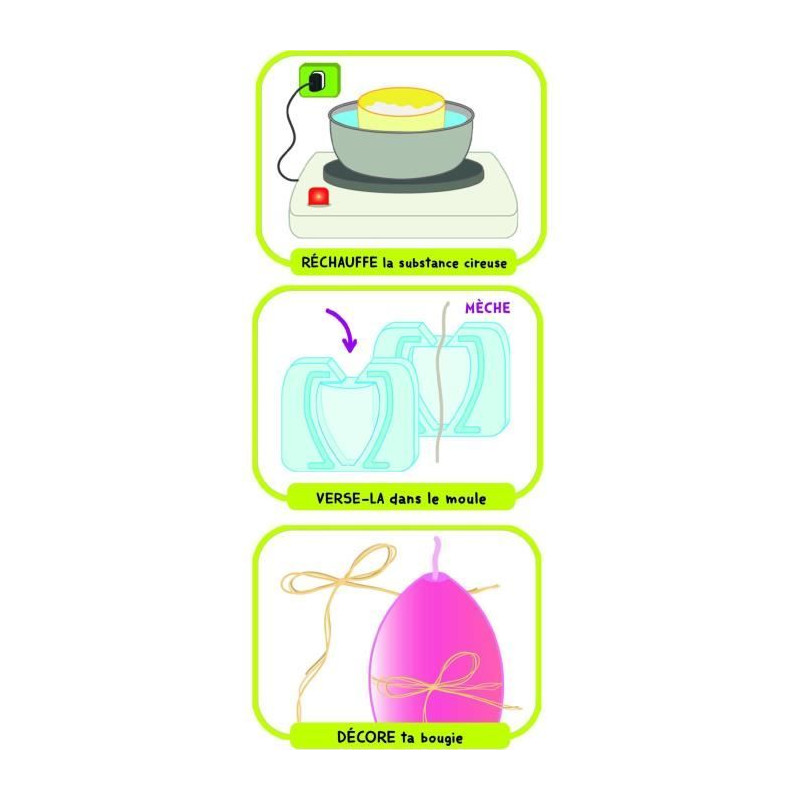 Génius Science - loisirs créatifs - la science des bougies ludiques - LISCIANI