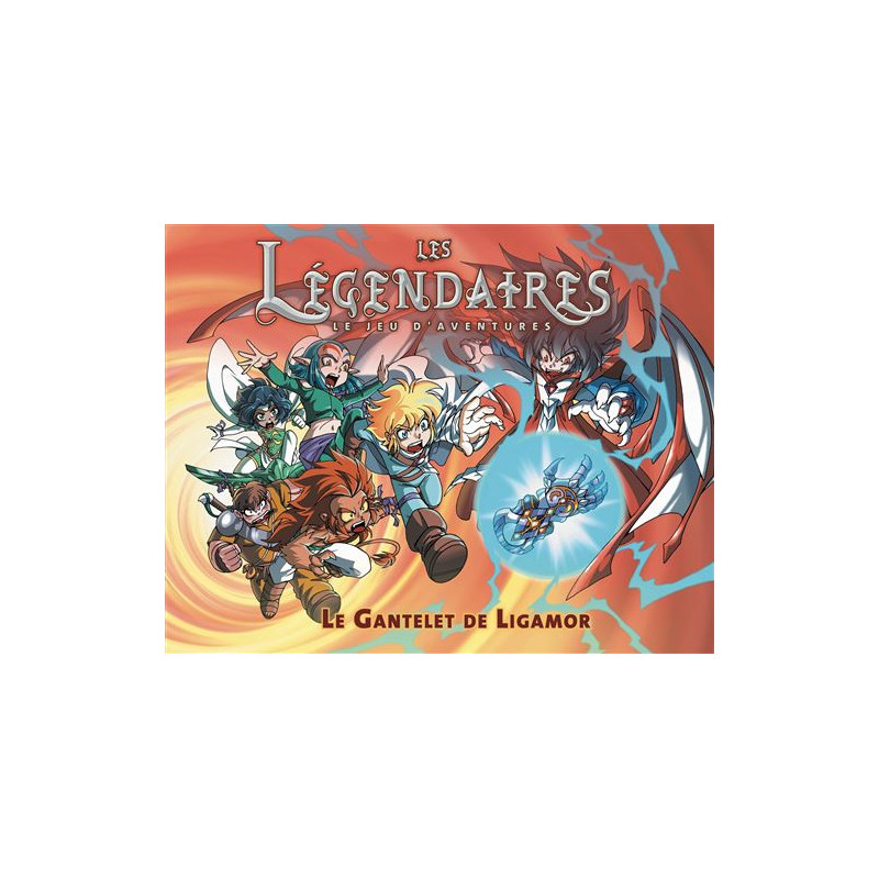 Jeu de rôles Asmodee Les Légendaires Le jeu d’aventures