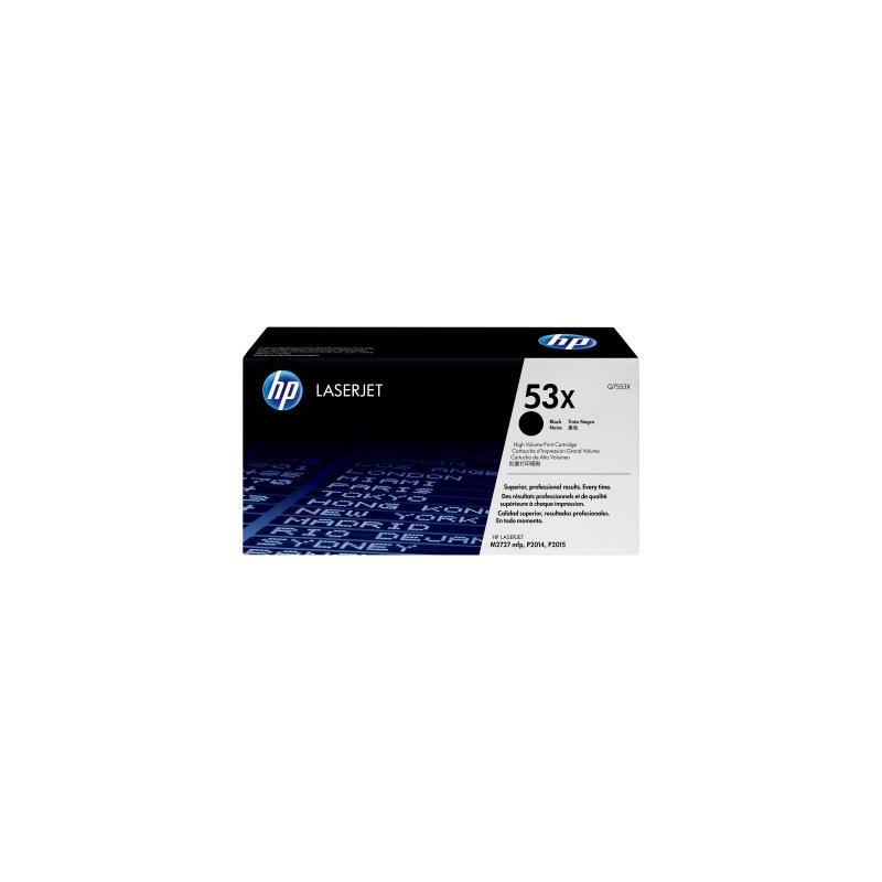 HP Cartridge No 53X HP53X HP 53X Black Schwarz (Q7553X)