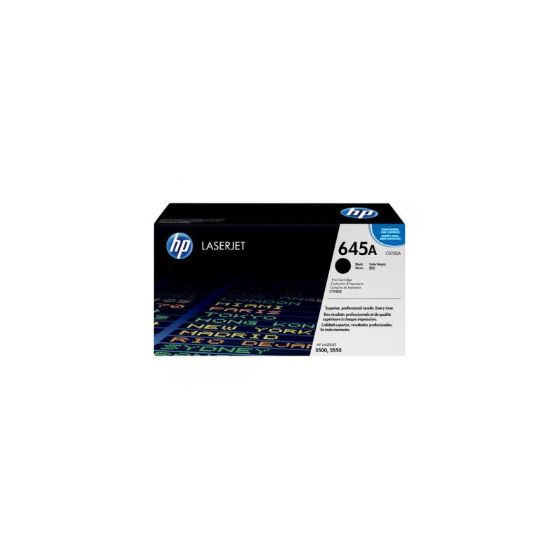 HP Cartridge No 645A HP645A HP 645A Black Schwarz (C9730A)