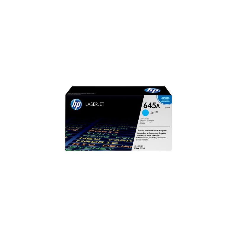 HP Cartridge No 645A HP645A HP 645A Cyan (C9731A)