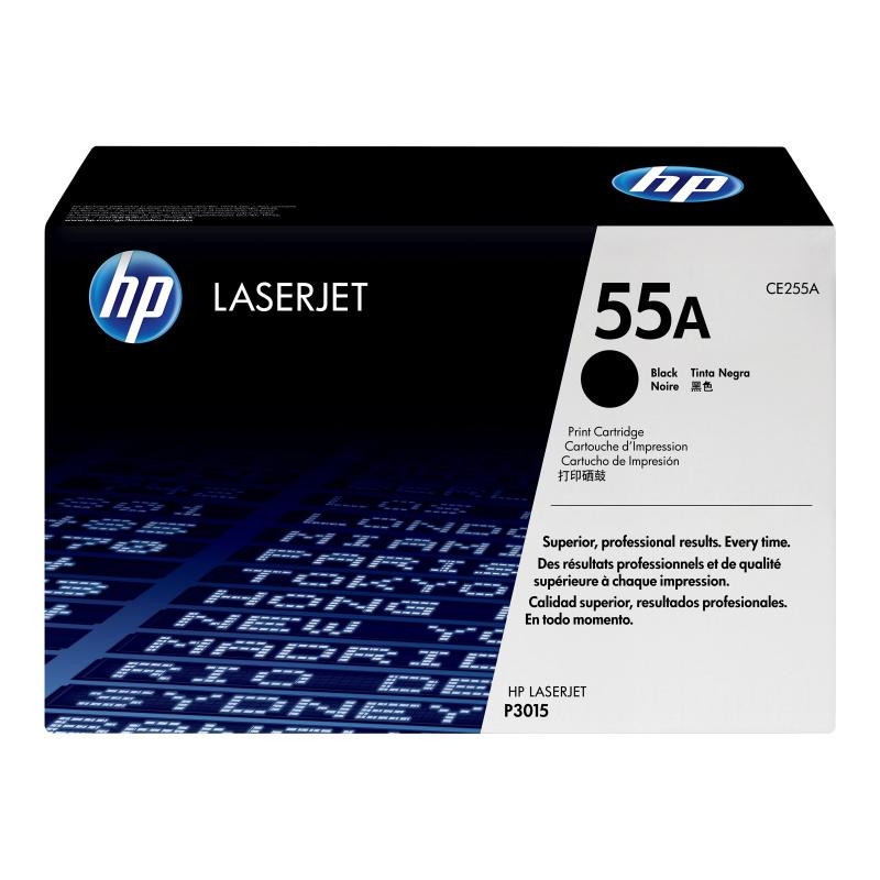 HP Cartridge No 55A HP55A HP 55A Black Schwarz (CE255A)