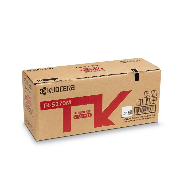 Kyocera Toner TK-5270M TK5270M Toner-Kit TonerKit Magenta (1T02TVBNL0)