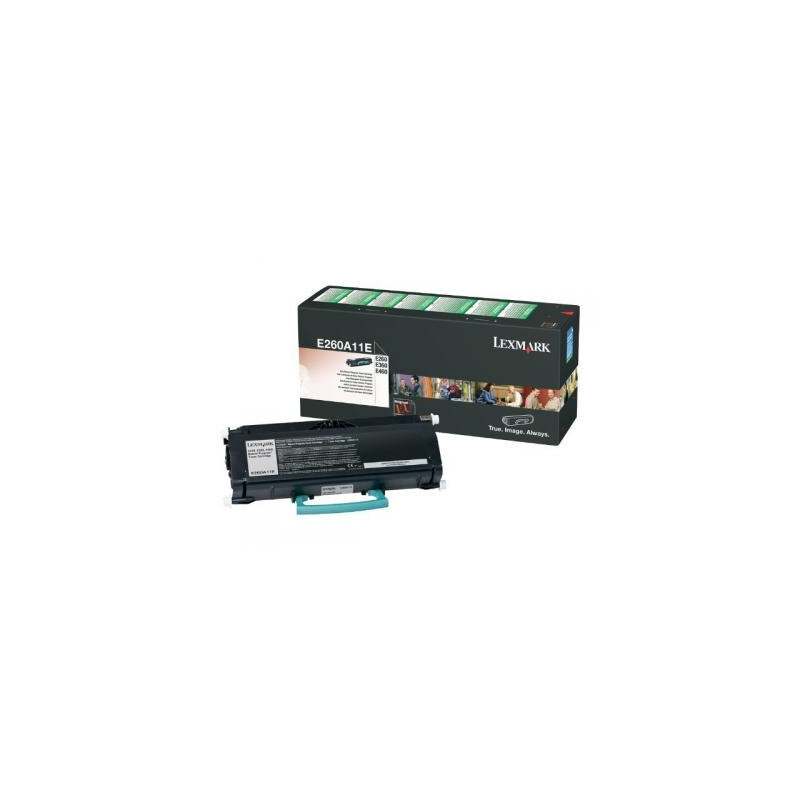 Lexmark Cartridge Black Schwarz (E260A11E)