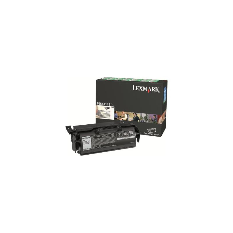 Lexmark Cartridge Black Schwarz (T654X11E)