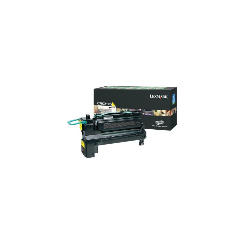 Lexmark Cartridge Yellow Gelb (C792X1YG)