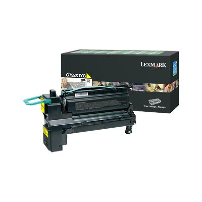 Lexmark Cartridge Yellow Gelb (C792X1YG)