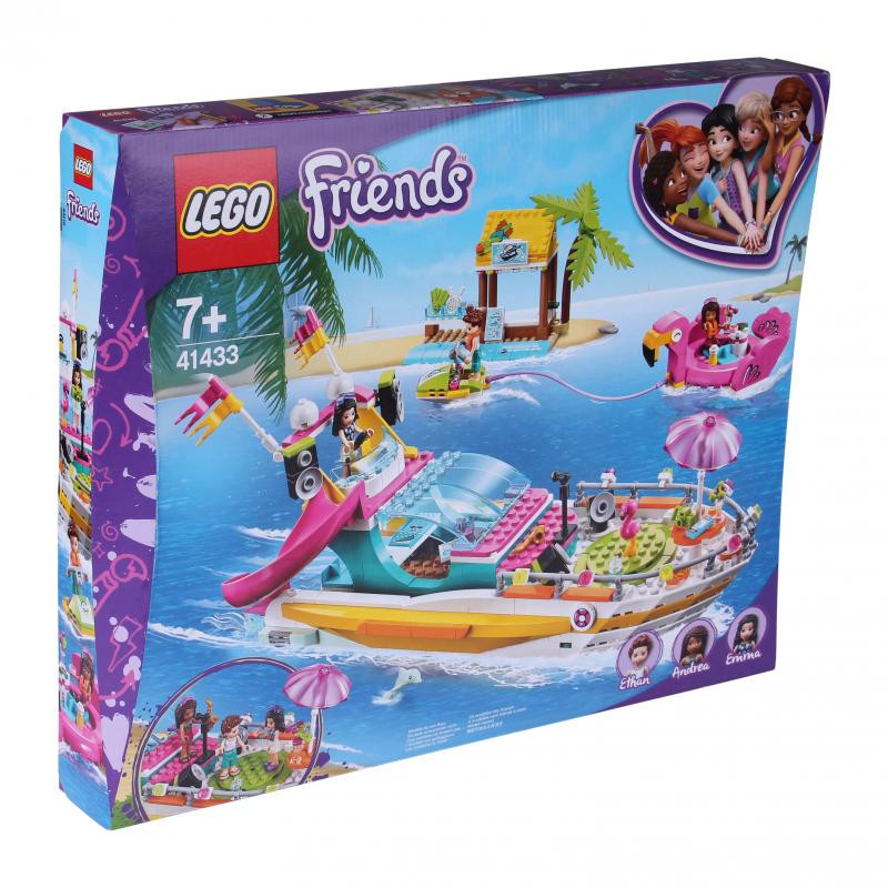 Heartlake LEGO City Partyboot von Friends (41433)