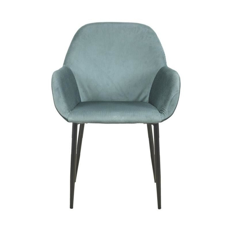 Fauteuil Giulia Bleu canard Home Deco Factory