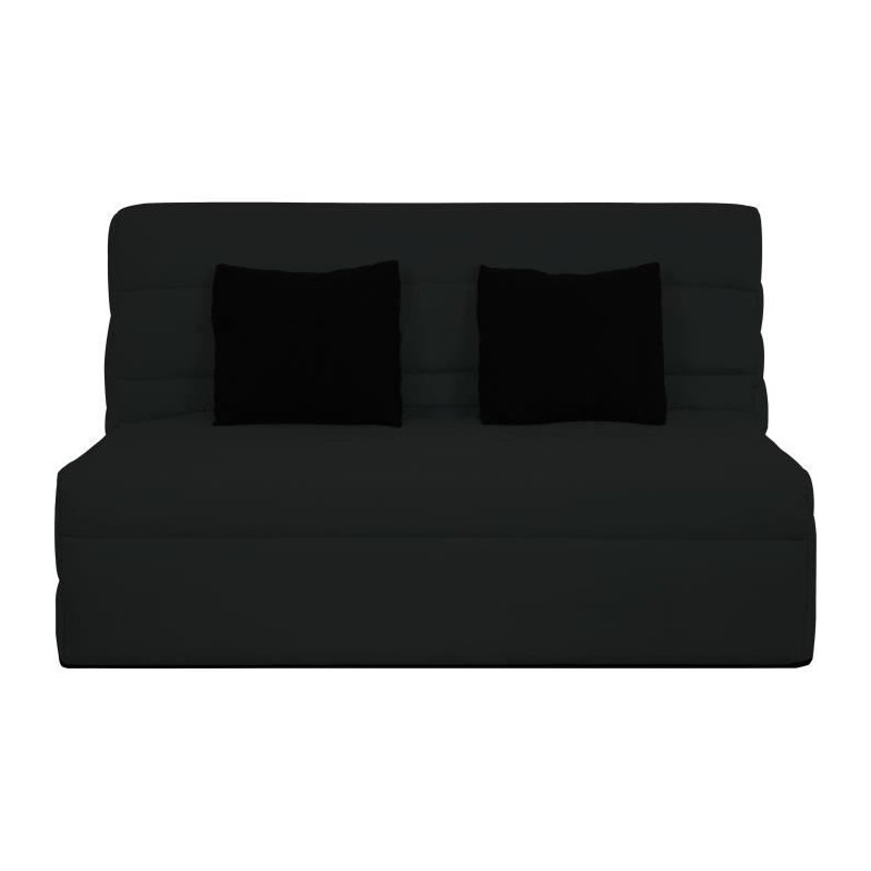 DUNLOPILLO Banquette BZ 2 places - Noir - ReVEUR