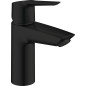 Mitigeur monocommande lavabo - GROHE Start - 235502432 - Noir mat - Taille S - Bec standard - Economie d'eau